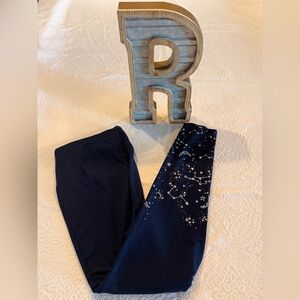 Chico's Elegant Bue Celestial leggin’s